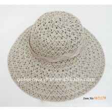 Woman's fashion cheap short brim straw hat